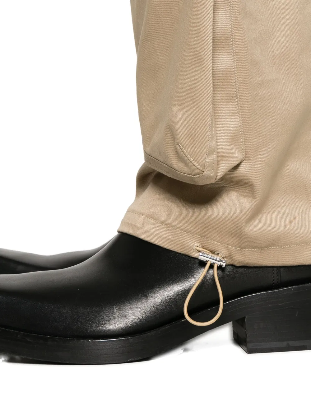Mugler Cargo broek Beige