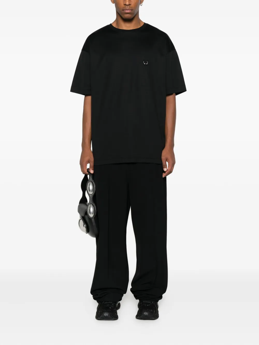 Mugler metallic-piercing T-shirt | T-Shirts | Image 2