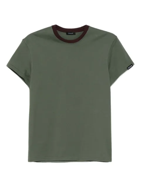 Mugler ribbed-trim T-shirt