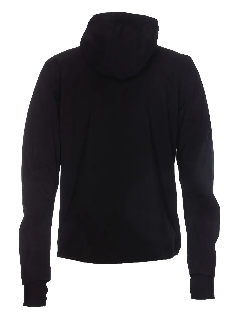 K-Way logo-print hooded jacket Blauw