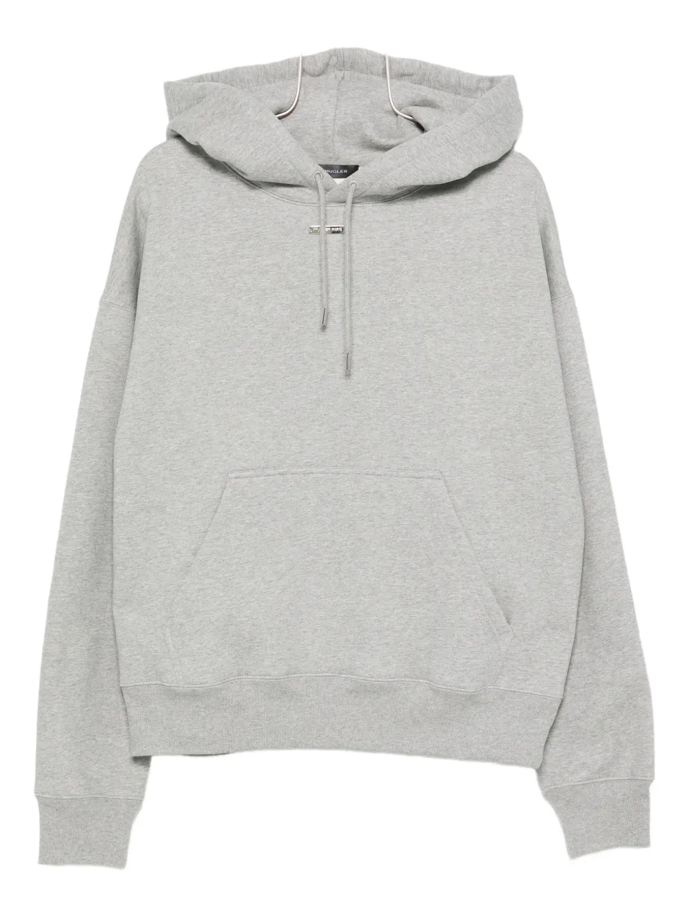 Mugler pocket hoodie - Grigio