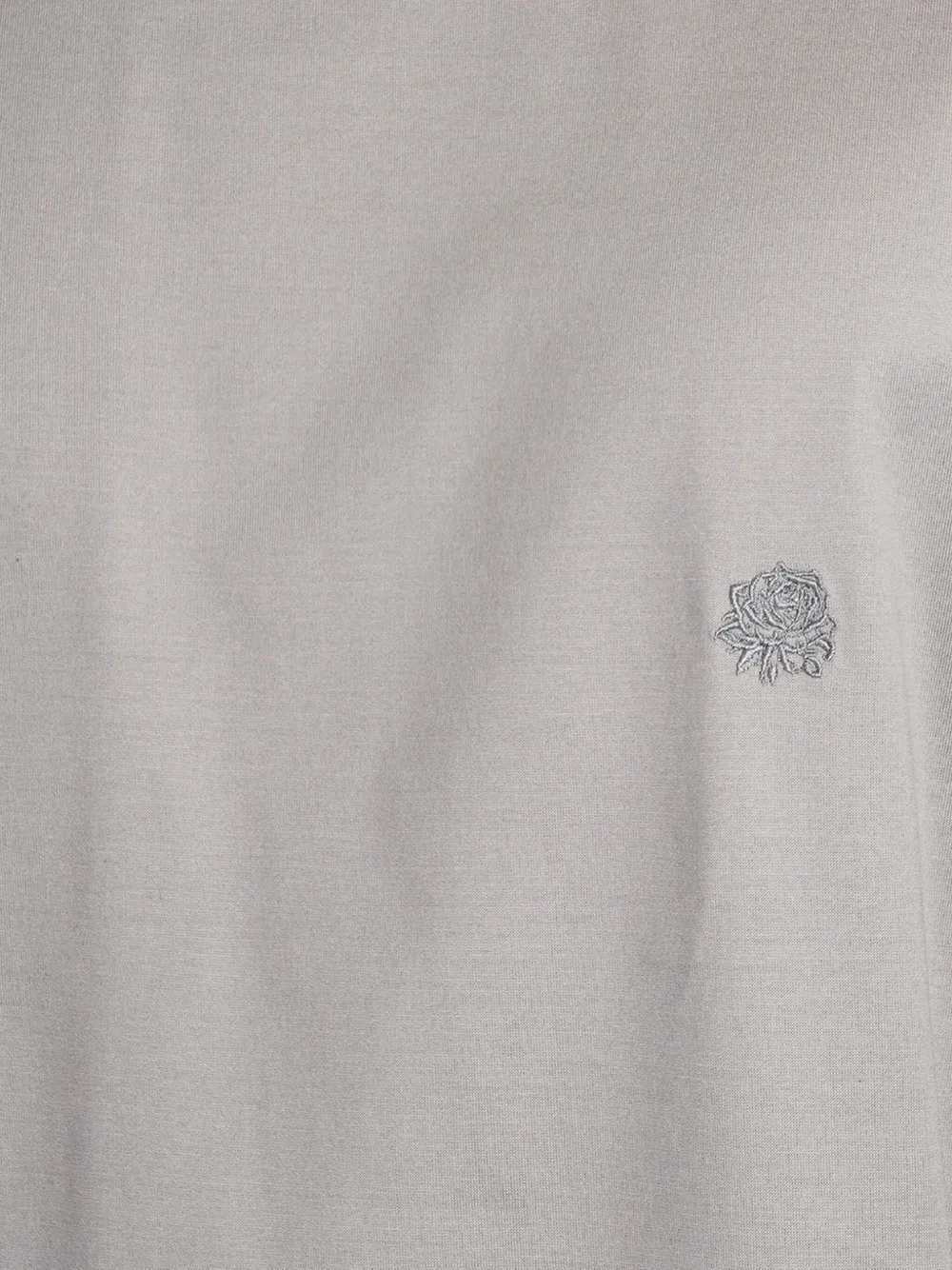 Low Brand embroidered-logo T-shirt Grijs