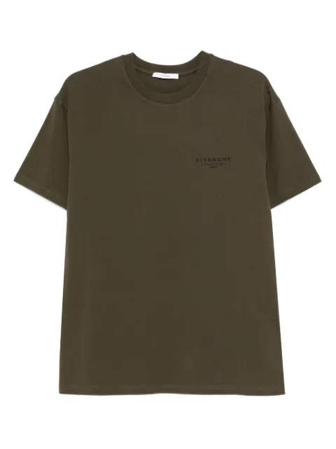 Givenchy t-shirt en coton à logo imprimé