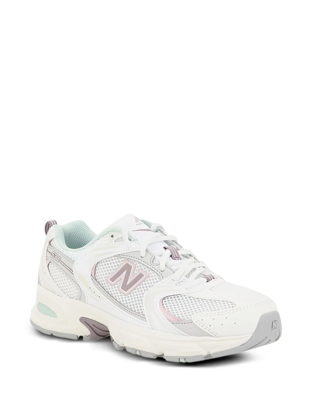 New Balance 530 logo patch sneakers White
