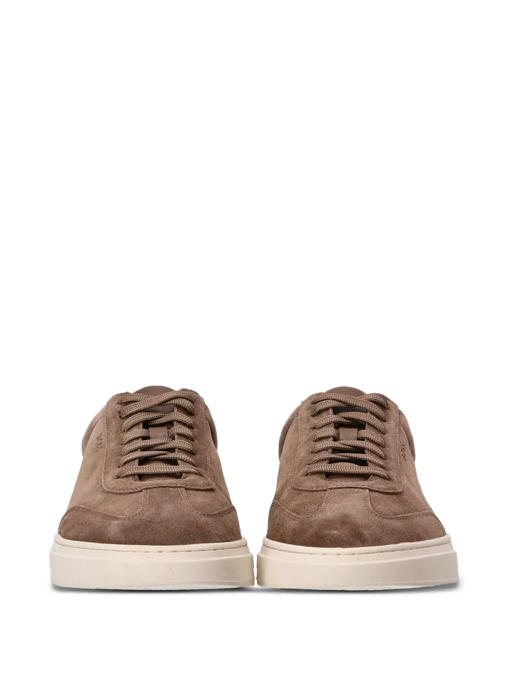 BOSS suede sneakers Brown