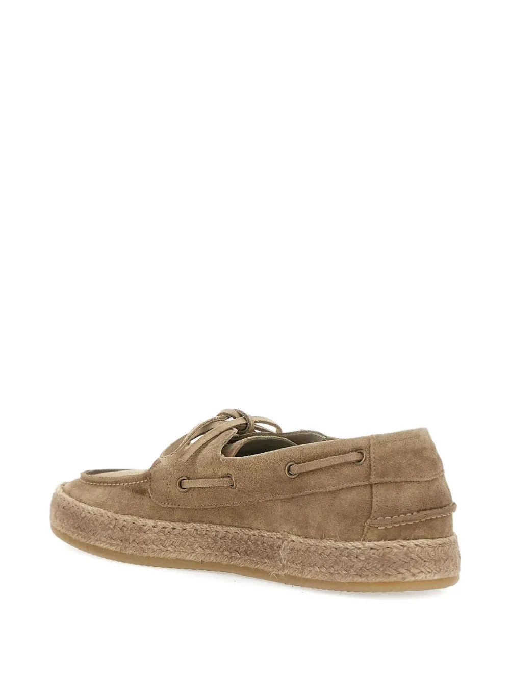 corvari leather boat shoes Neutrals