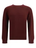 Jil Sander seamless long-sleeve sweater - Red