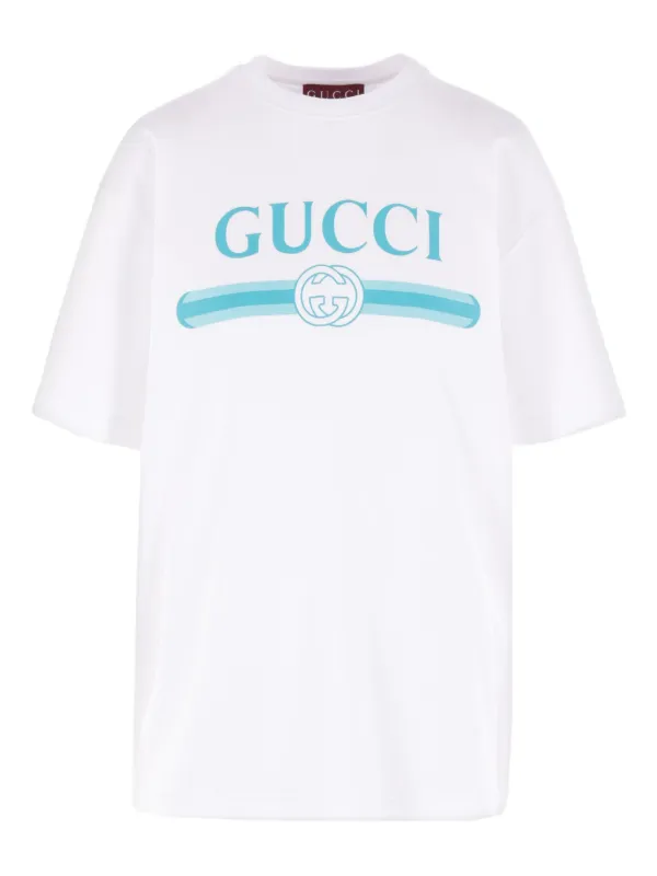 Gucci ロゴ Tシャツ | ホワイト | FARFETCH JP