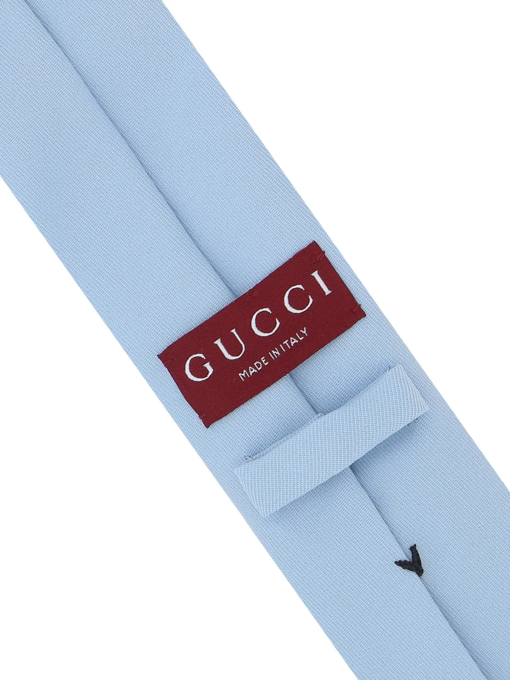 Gucci pointed-tie tie - Blauw
