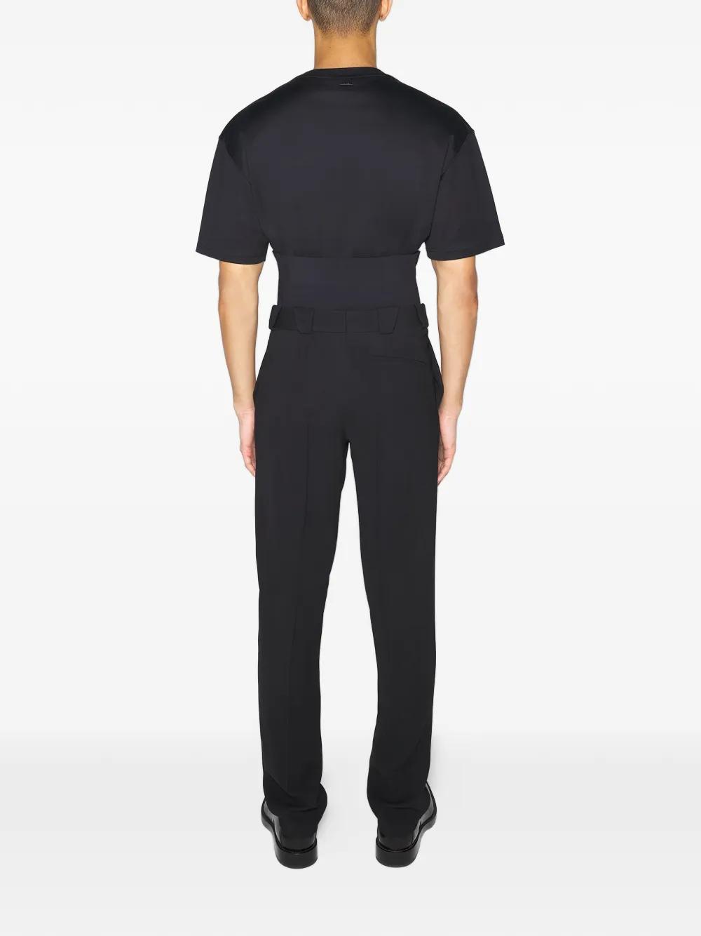  Mugler Panelled T-shirt - Black 