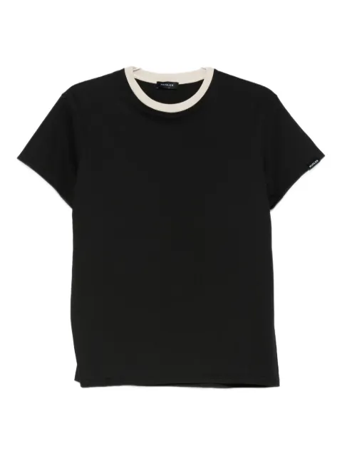 Mugler contrast-collar cotton T-shirt