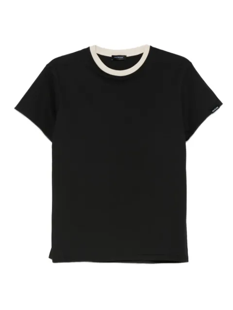 Mugler contrast-collar cotton T-shirt