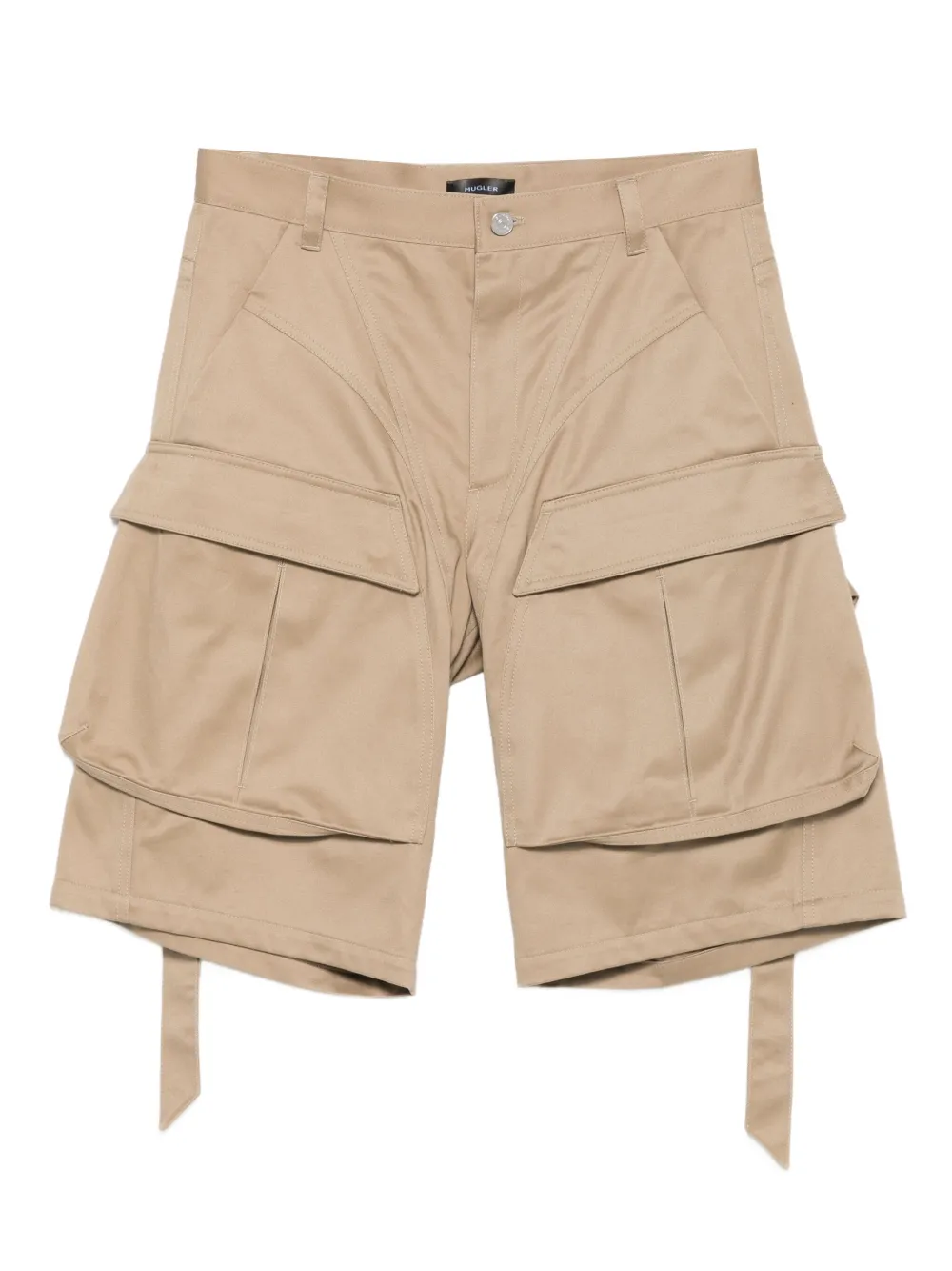 Mugler Cargo shorts Beige