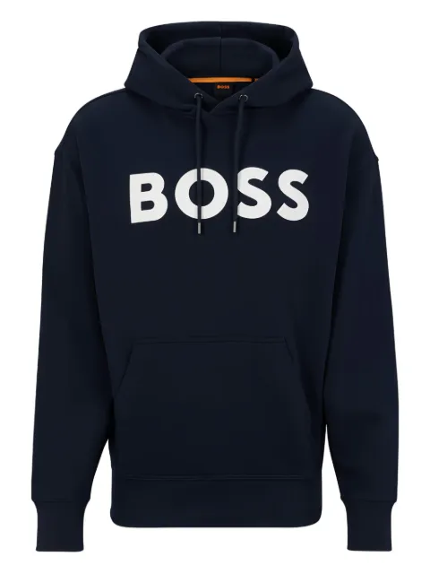 BOSS hoodie con logo estampado
