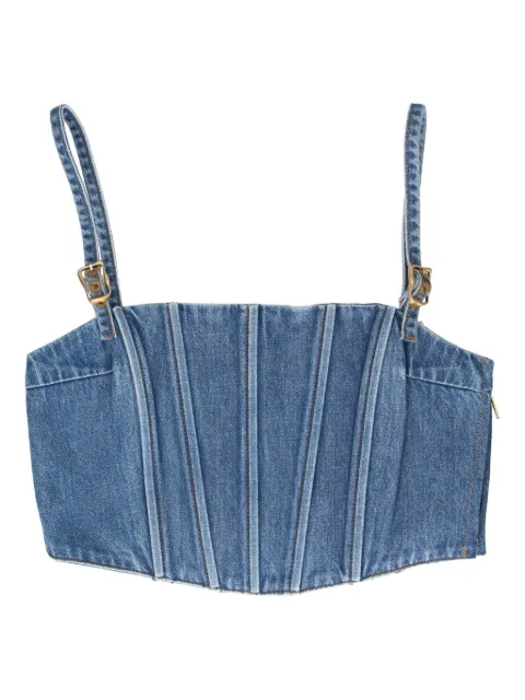 Cult Gaia Lauren denim tank top