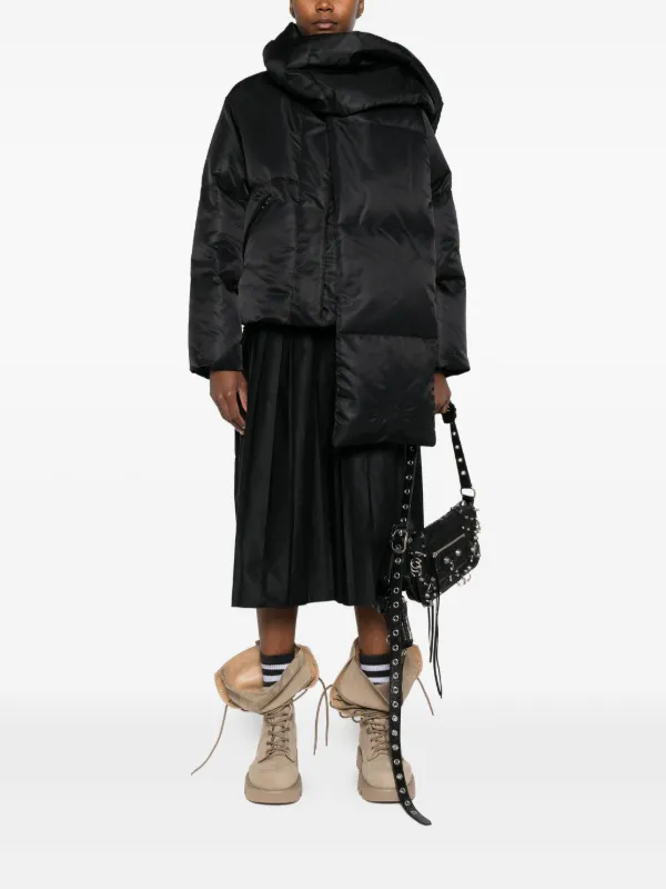 MM6 Maison Margiela パデッドジャケット | ブラック | FARFETCH JP