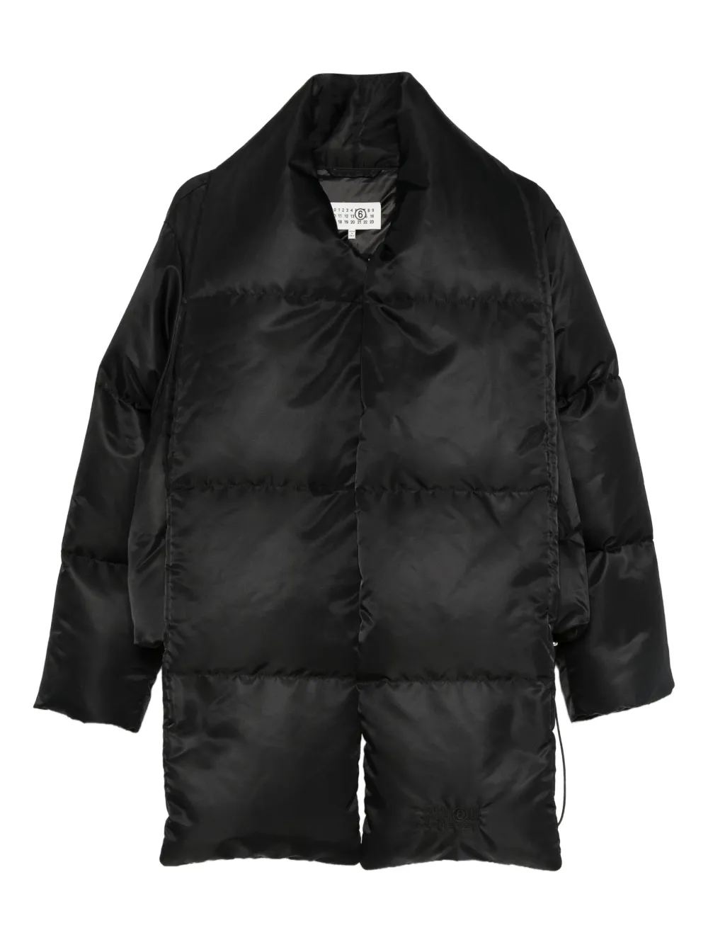 MM6 Maison Margiela quilted puffer jacket | Black | Image 1