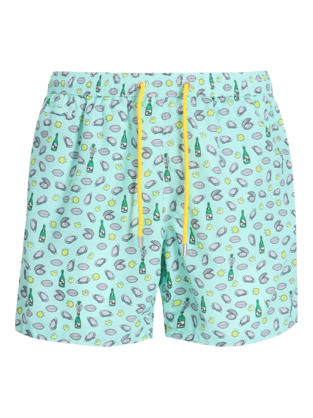 MC2 Saint Barth Zwembroek met print Blauw