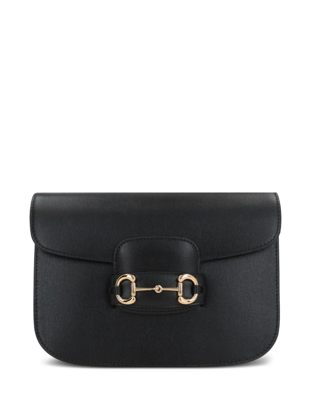 Gucci 1955 Horsebit flap shoulder bag Zwart