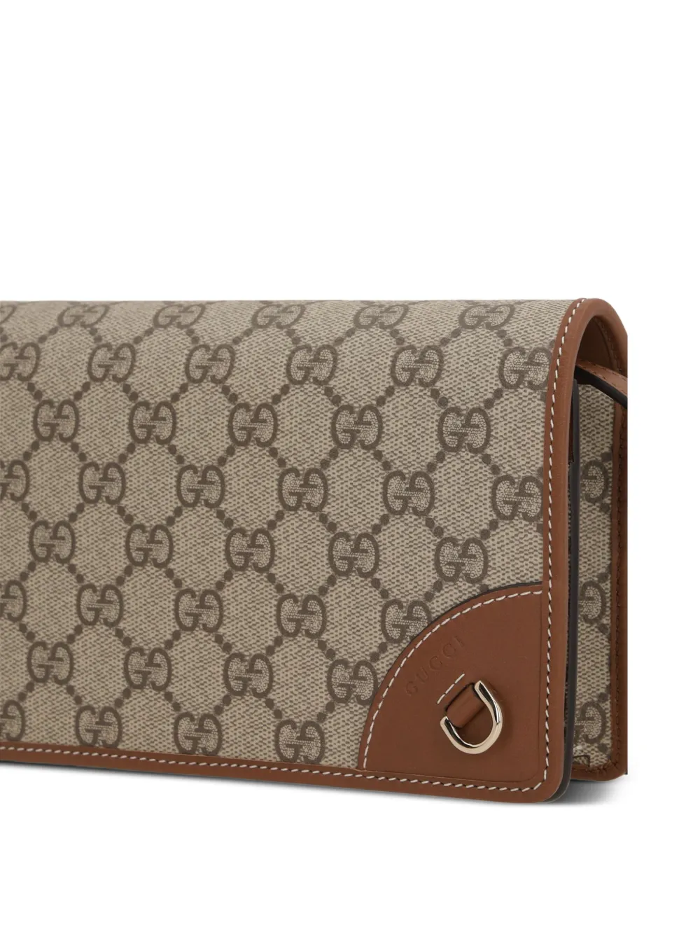 Gucci Schoudertas met GG-monogram Bruin