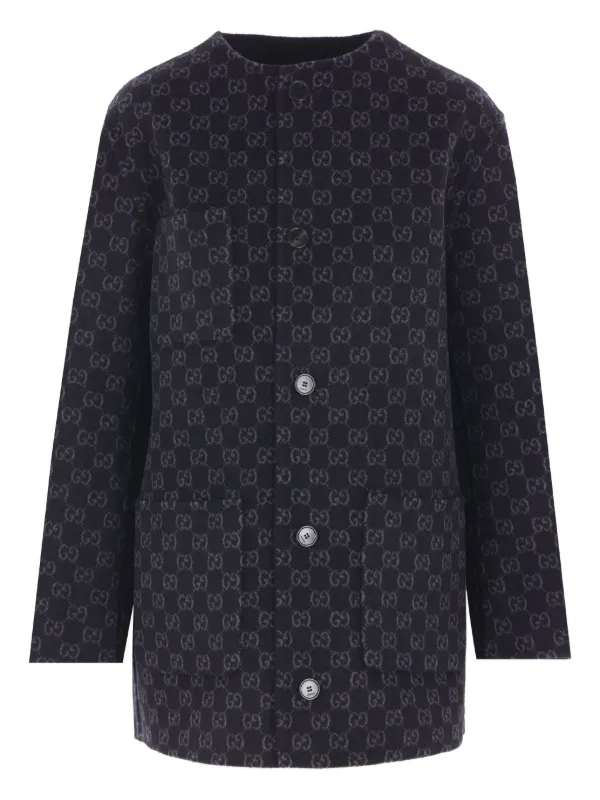Gucci シングルコート | ブルー | FARFETCH JP