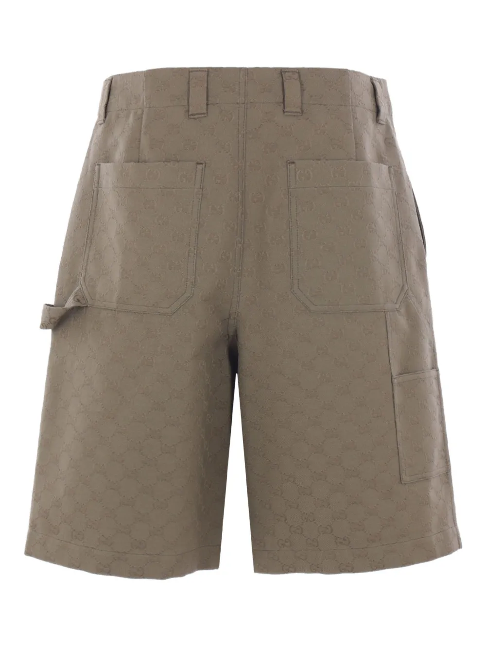 Gucci embossed-logo shorts Bruin