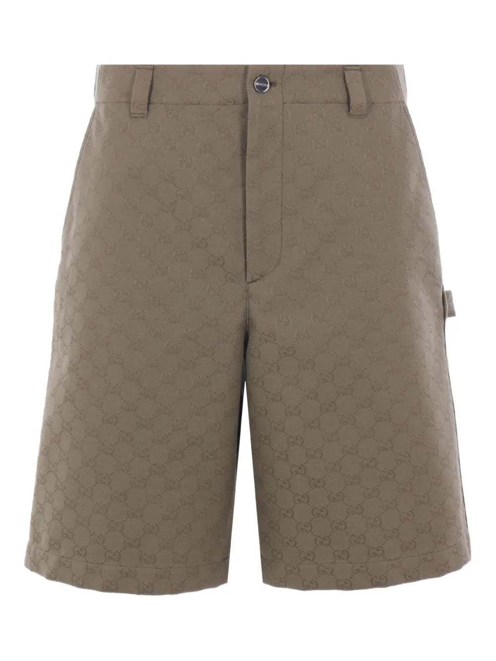 Gucci embossed-logo shorts Bruin
