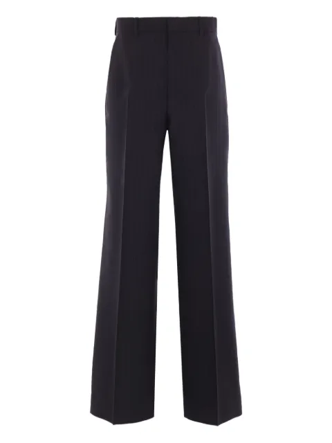Gucci pinstripe wool jacquard trousers