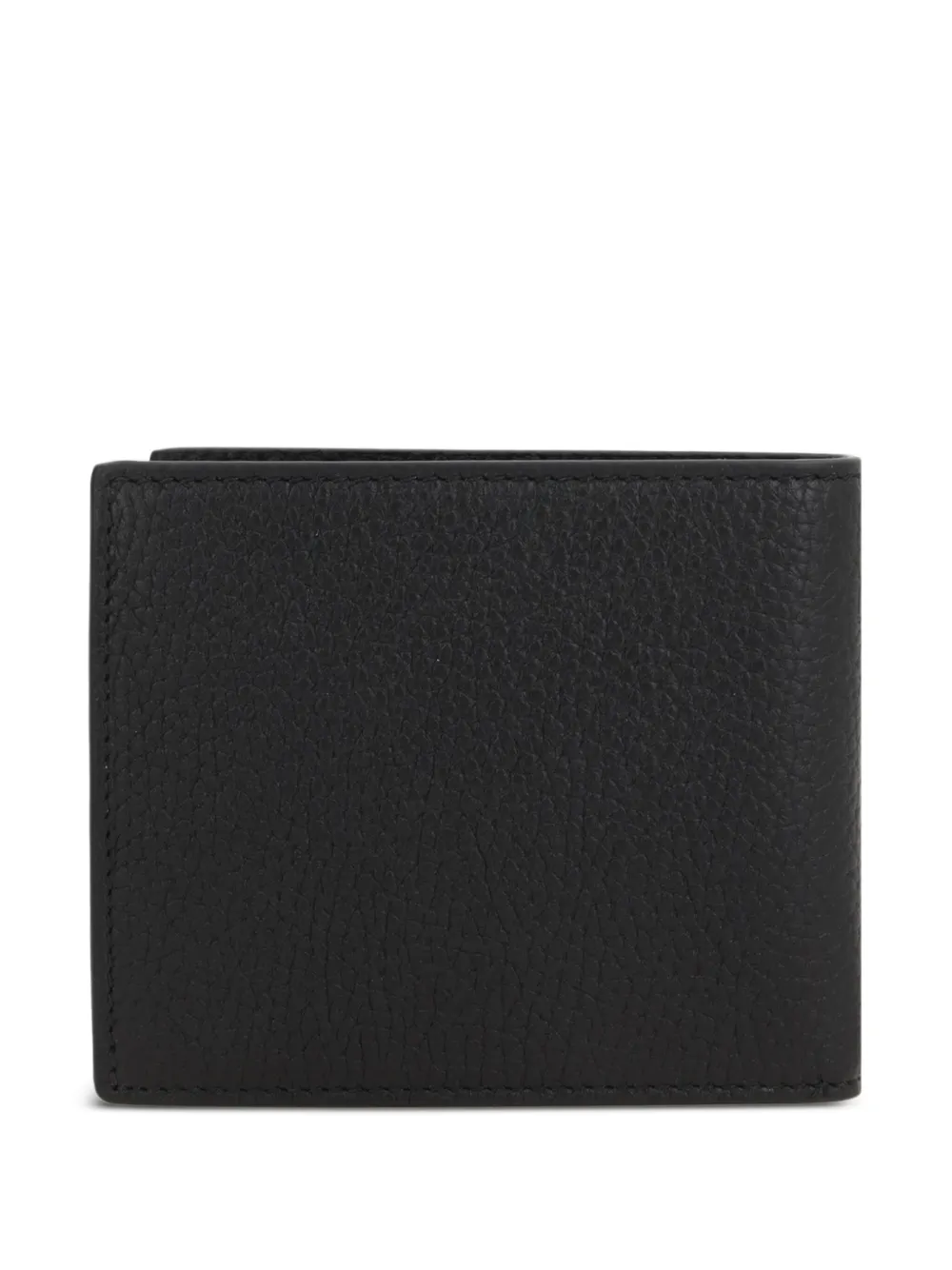 Gucci Leren portemonnee met logo-reliëf Zwart