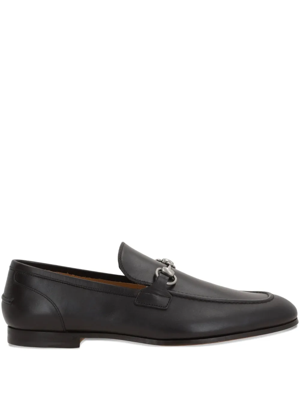 Gucci horsebit leather loafers Brown