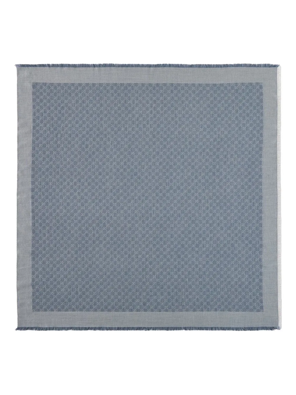 Gucci Gg Denim-effect Scarf
