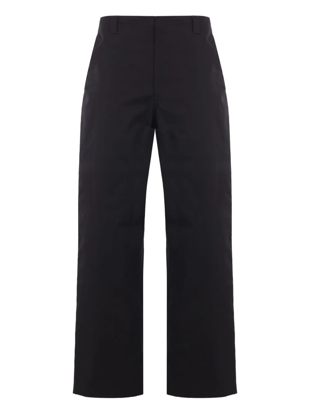 Gucci Twill broek met knoopsluiting Zwart