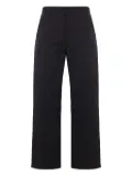 Gucci button-fastening twill trousers - Black