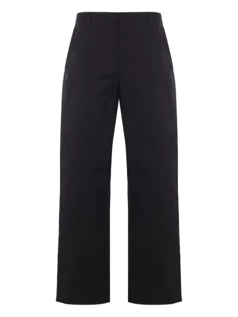 Gucci button-fastening twill trousers