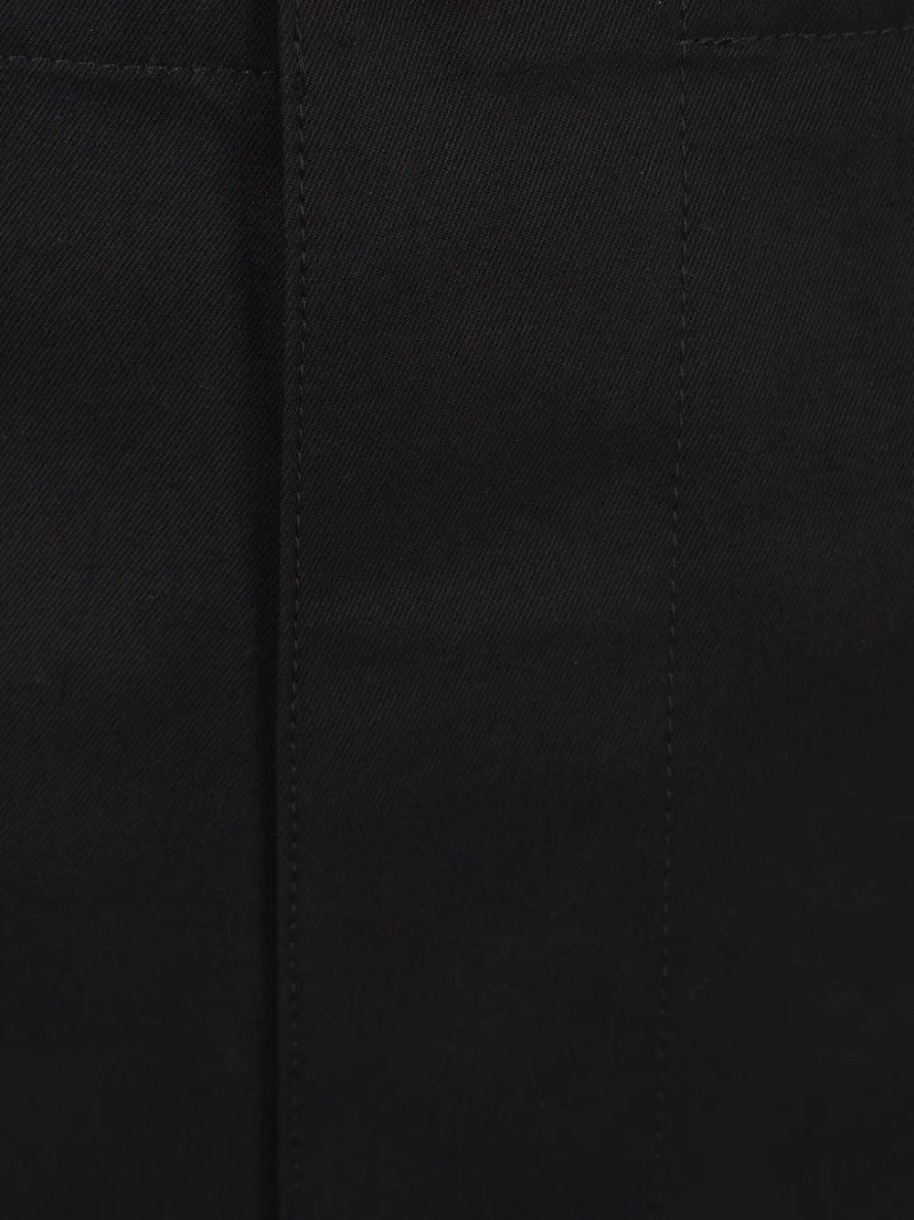 Gucci Twill broek met knoopsluiting Zwart