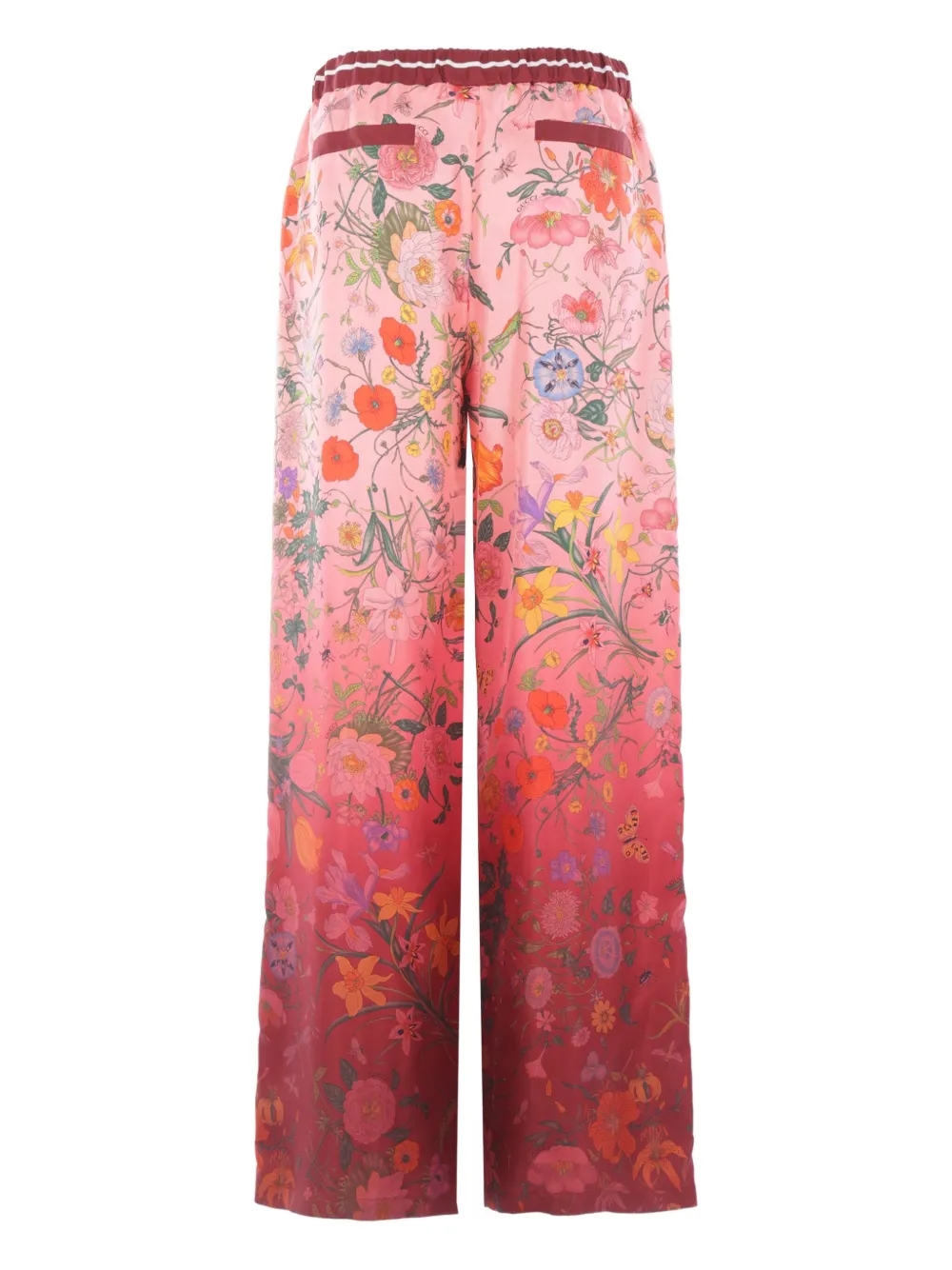 Gucci floral-print drawstring trousers | Wide-Leg Pants | Image 2