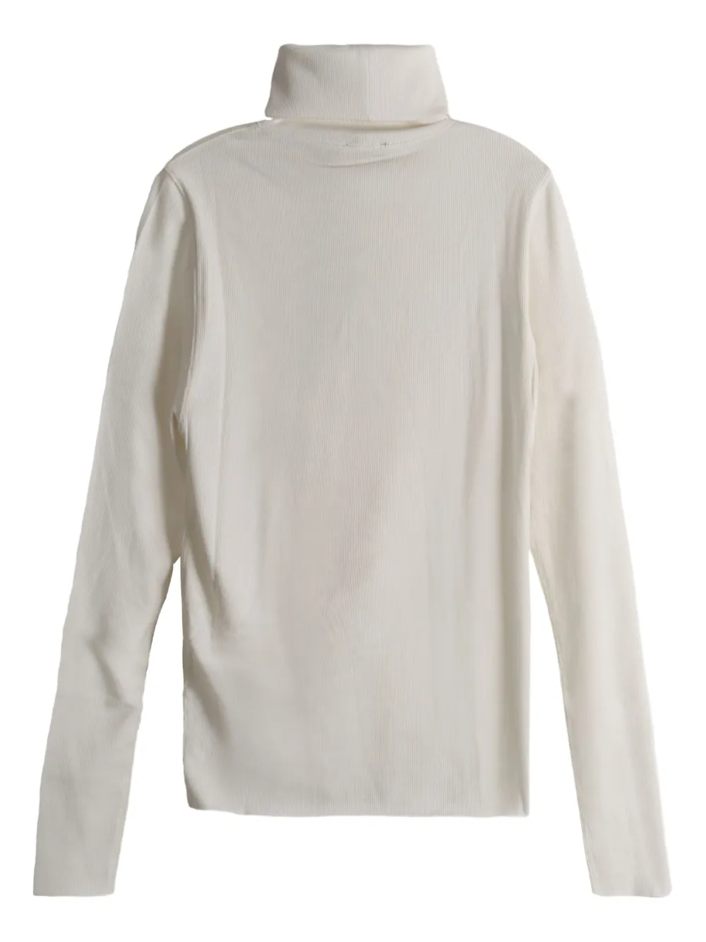 Polo Ralph Lauren ribbed turtleneck top Wit
