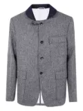 Thom Browne elbow-patch jacket - Black