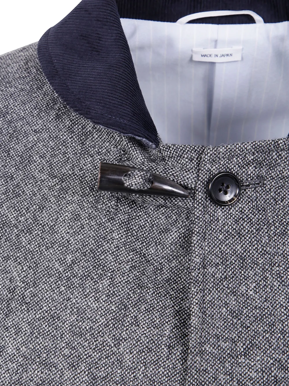 Thom Browne elbow-patch jacket Zwart