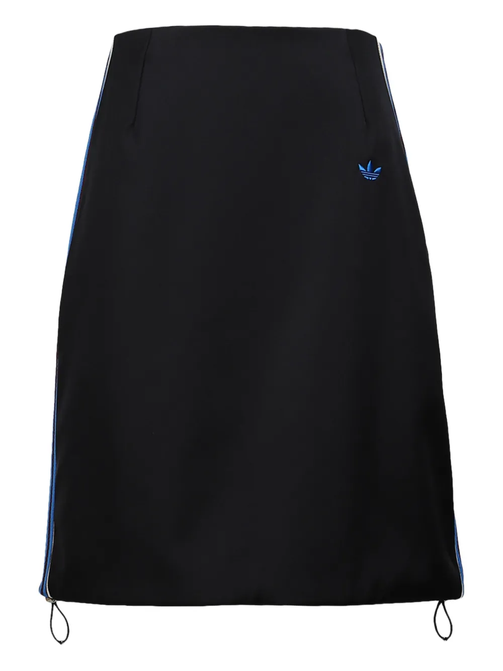 adidas Midi-rok met 3 strepen Zwart