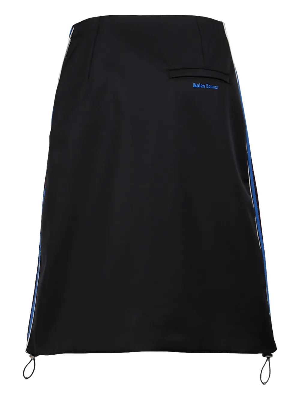 adidas Midi-rok met 3 strepen Zwart