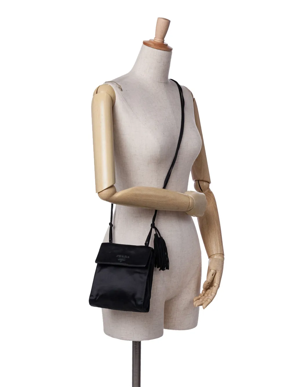 Prada Pre-Owned 2000-2024 Raso Umhängetasche mit Quaste | Pre-owned & Archive | Image 2