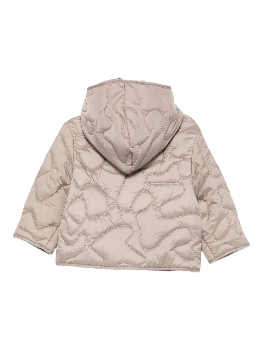 Emporio Armani Kids Jack met capuchon Beige
