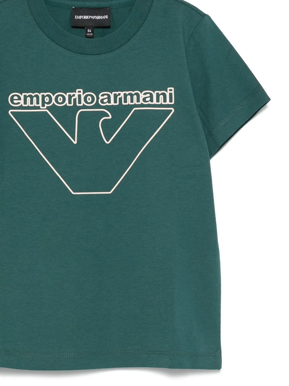 Emporio Armani Kids logo-print T-shirts (pack of three) Wit