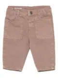 Emporio Armani Kids patch-pocket trousers - Brown