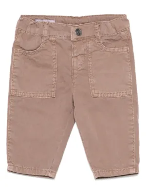 Emporio Armani Kids コーデュロイパンツ | ニュートラル | FARFETCH JP