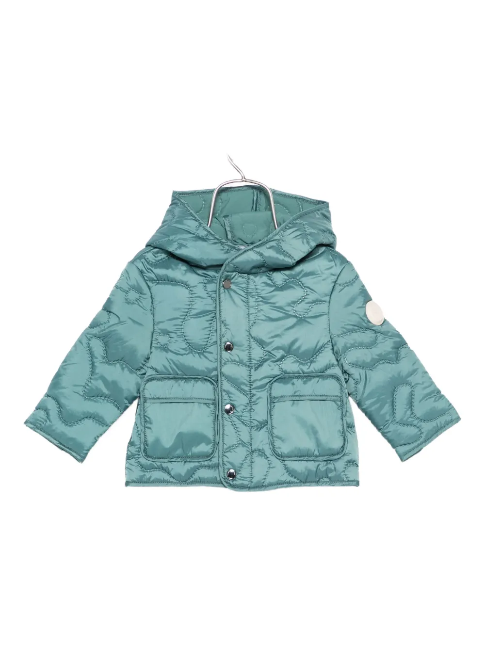 Emporio Ar i Kids quilted jacket Groen