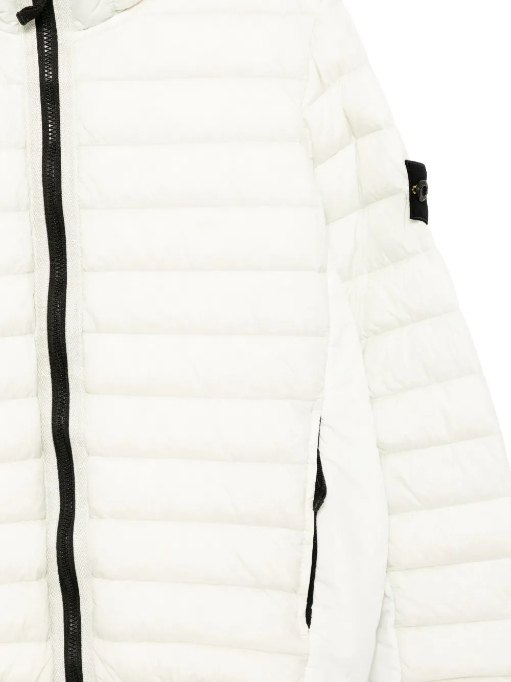 Stone Island Junior Gewatteerd jack Groen