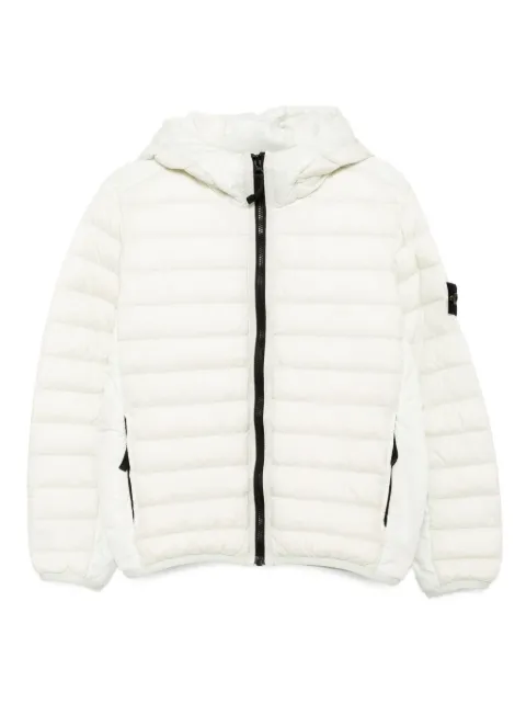 Stone Island Junior hooded padded jacket