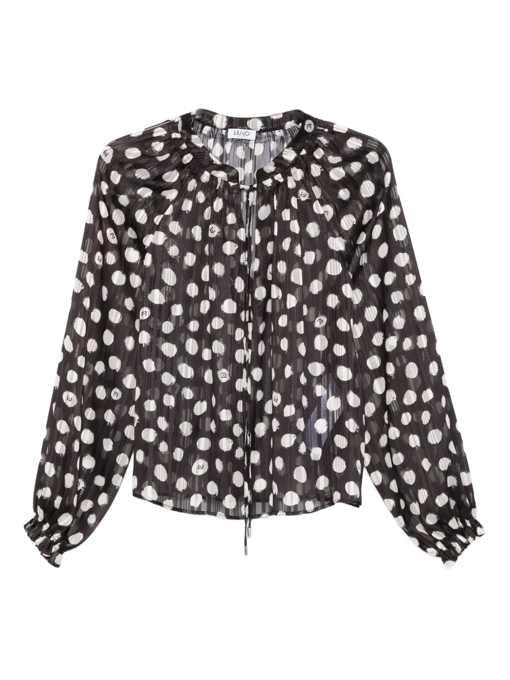 LIU JO polka-dot print blouse | negro | Image 1
